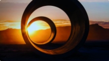 Sun tunnels Nancy Holt