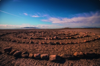 Spiral Jetty  Robert Smithson